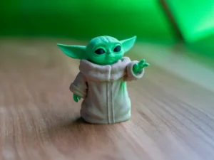 Colorized Grogu (Baby Yoda)