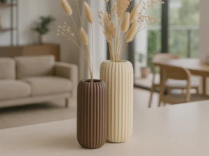 Long Slim Vase (Set Of 2)