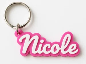 Customizable Name Keychain