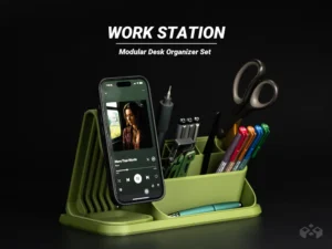 modular desk organizer system