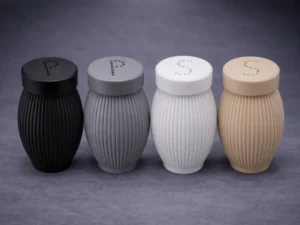 Japandi Ribbed Salt & Pepper Set