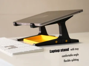 Laptop Stand with Tray - Ergonomic & Portable | ga3store