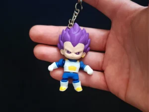 Ultra Ego Vegeta Mini Flexi Toy - Articulated Dragon Ball Figure