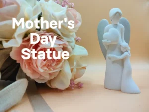 a mothers day gift for your loved one to make their day with a statute of a mother and a child