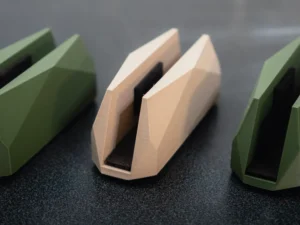 Vertical Laptop Stand - Sleek & Stable Desk Organizer