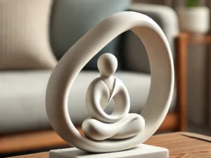 Eternal Serenity Sculpture | Modern Home Decor