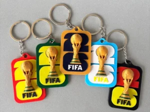 World Cup Trophy Keychain - Fan Favorite Accessory (Set Of 2)