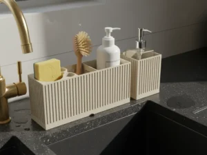Slim Kitchen Sink Organizer - Keep Countertops Tidy