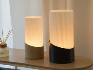 Japandi Column Lamp - Minimalist Home Decor