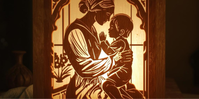 Lithophane Lamp